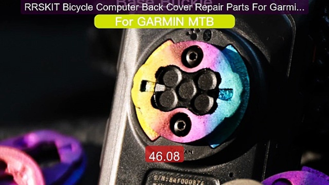 RRSKIT Bicycle Computer Back Cover Repair Parts For Garmin MTB... -- Best Buy 2026 | Great Quality!