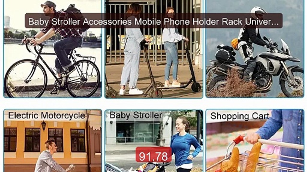 Baby Stroller Accessories Mobile Phone Holder Rack Universal 3... -- Hot Deal 2026 | Limited Offer!