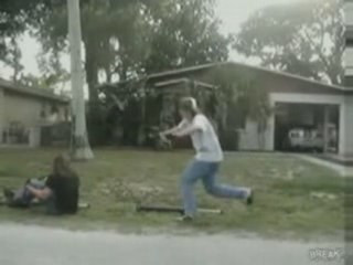 Pogo Stick Dismount Goes Bad