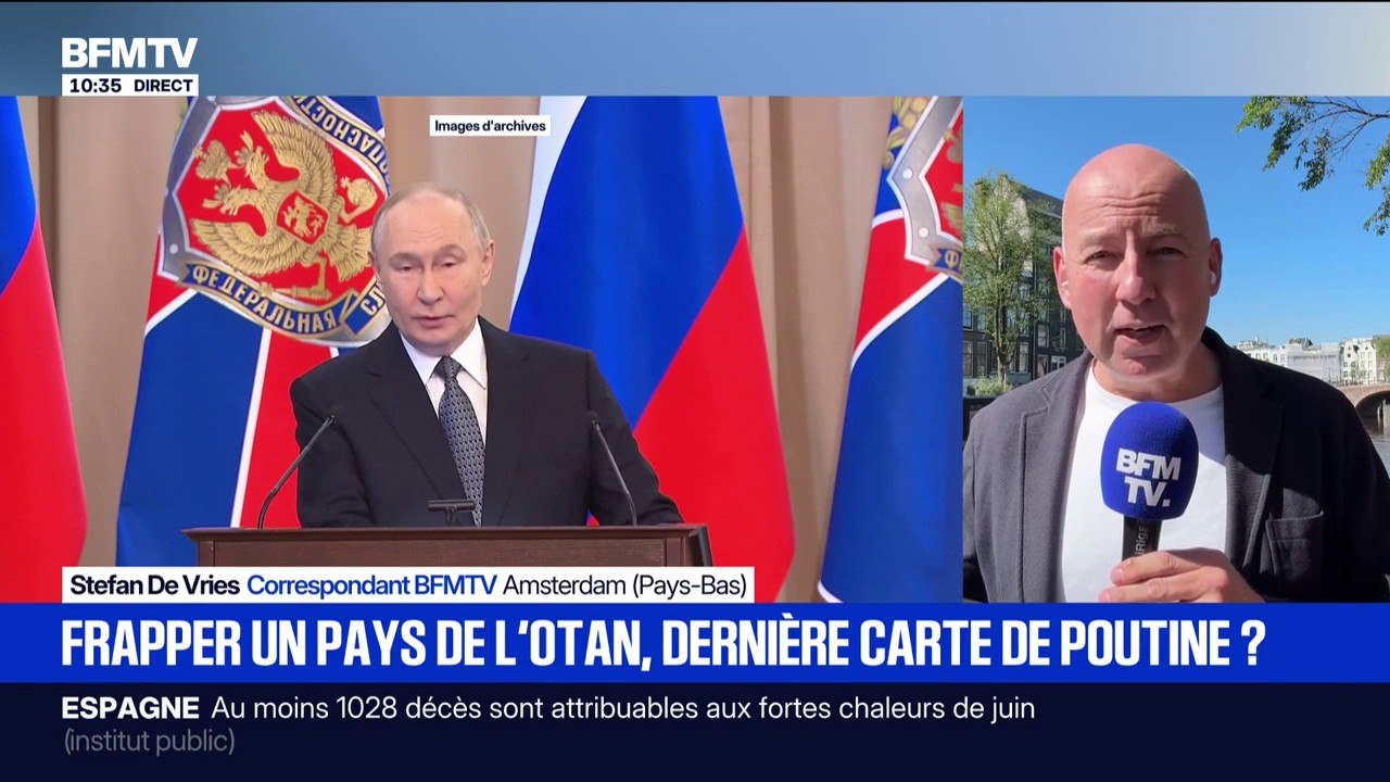 Les Pays-Bas redoutent une attaque de la Russie sur un pays de l'OTAN