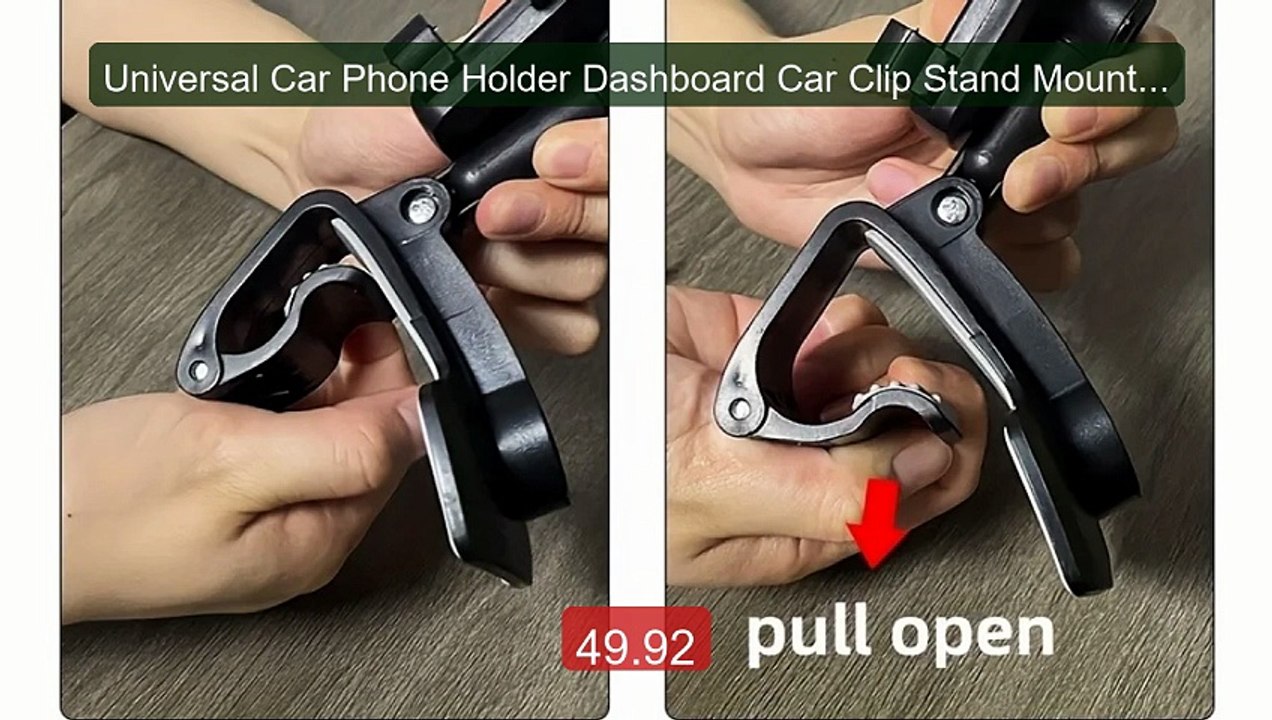 Universal Car Phone Holder Dashboard Car Clip Stand Mount GPS Disp... -- Best Deal 2026 | Shop Now!