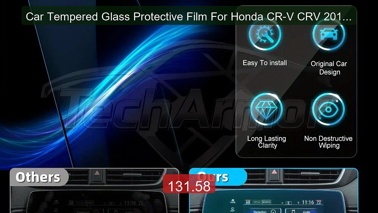 Car Tempered Glass Protective Film For Honda CR-V CRV 2017-22 Auto ... -- Top Rated 2026 | Buy Now!