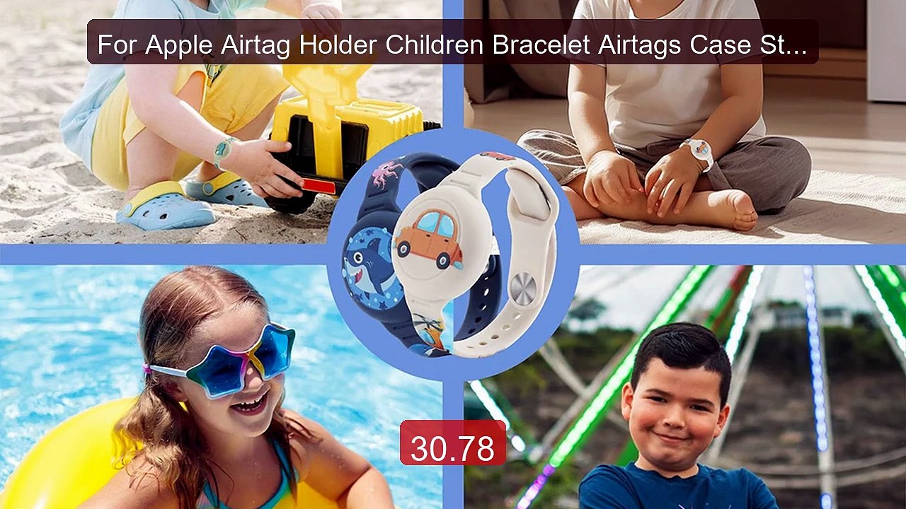 For Apple Airtag Holder Children Bracelet Airtags Case Straps Kids... -- Best Deal 2026 | Shop Now!