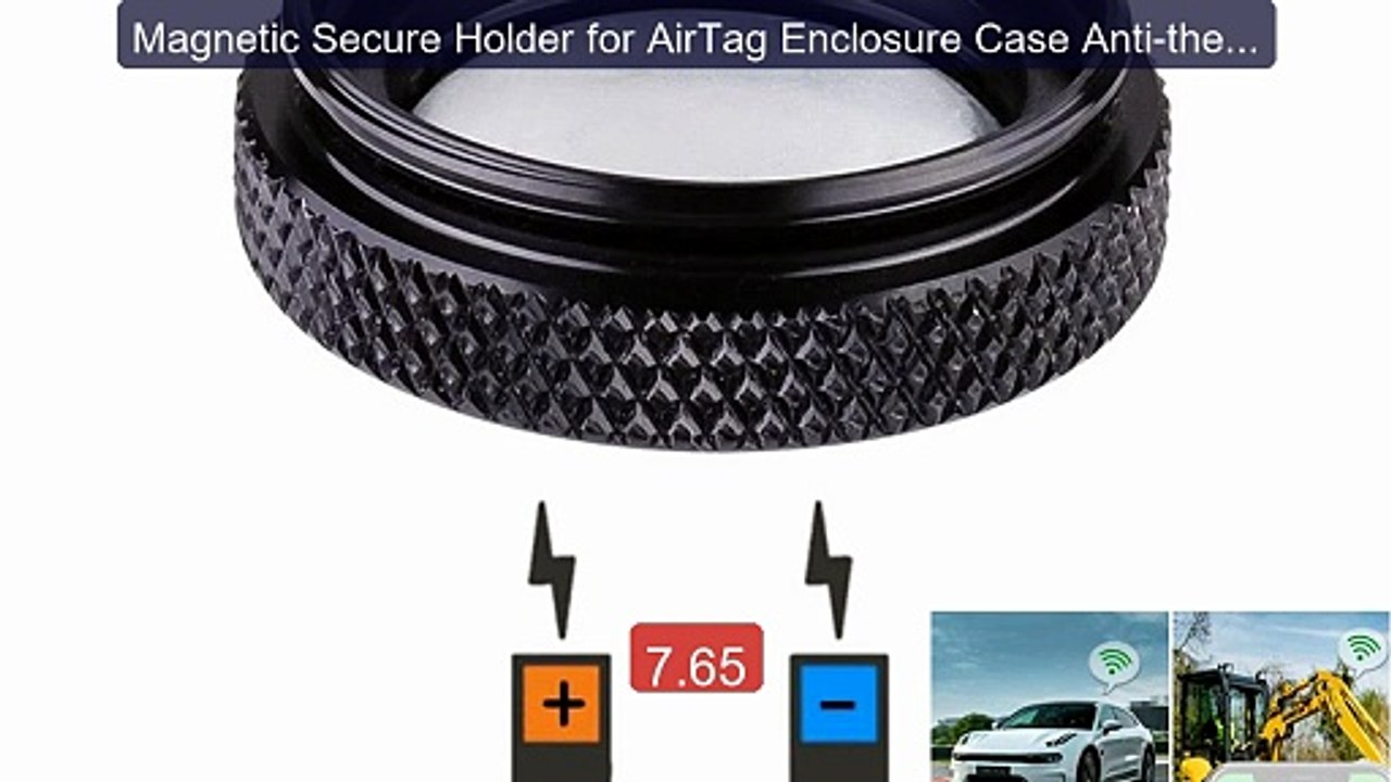 Magnetic Secure Holder for AirTag Enclosure Case Anti-theft G... -- Amazing Value 2026 | Must Have!