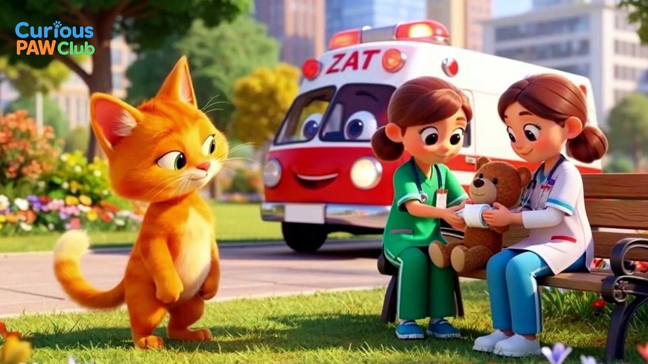 🎵 Nino Nino! Zat and the Ambulance 🚑 | Kids Song