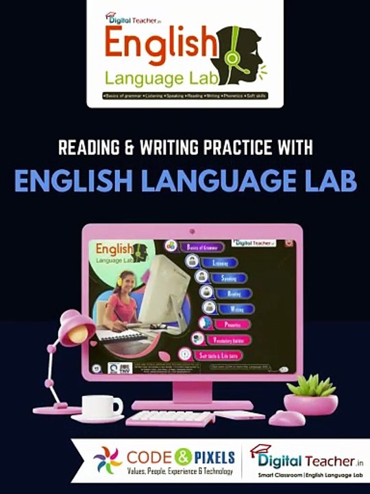 Level up your English game - English Language Lab Digital Teacher