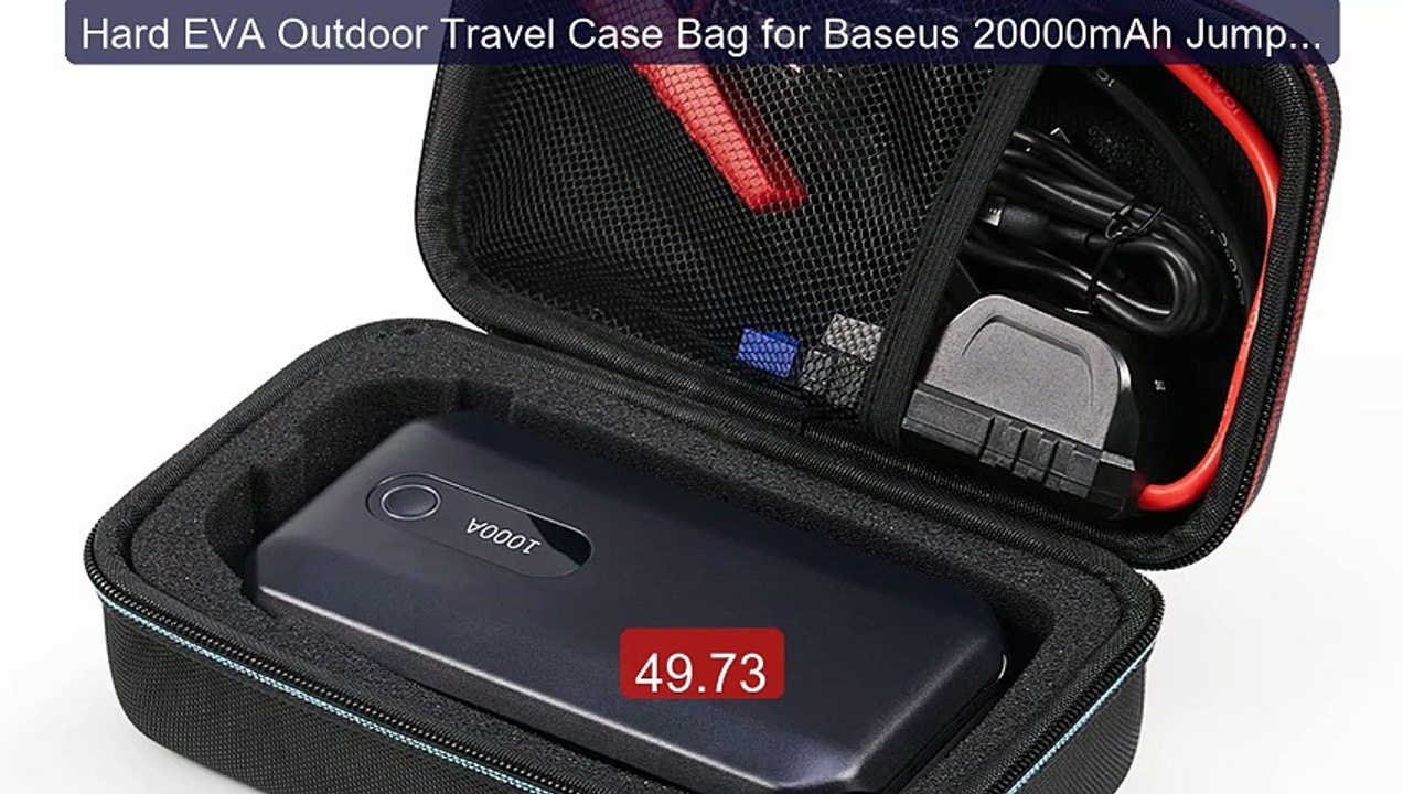 Hard EVA Outdoor Travel Case Bag for Baseus 20000mAh Jump Starter ... -- Best Deal 2026 | Shop Now!