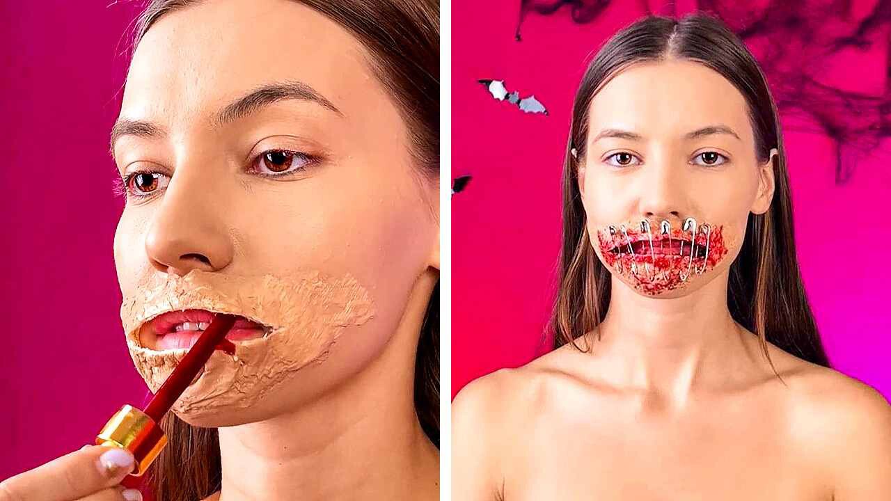 Creative Halloween Makeup Ideas For Stunning Looks || Amazing Tricks By Wood Mood