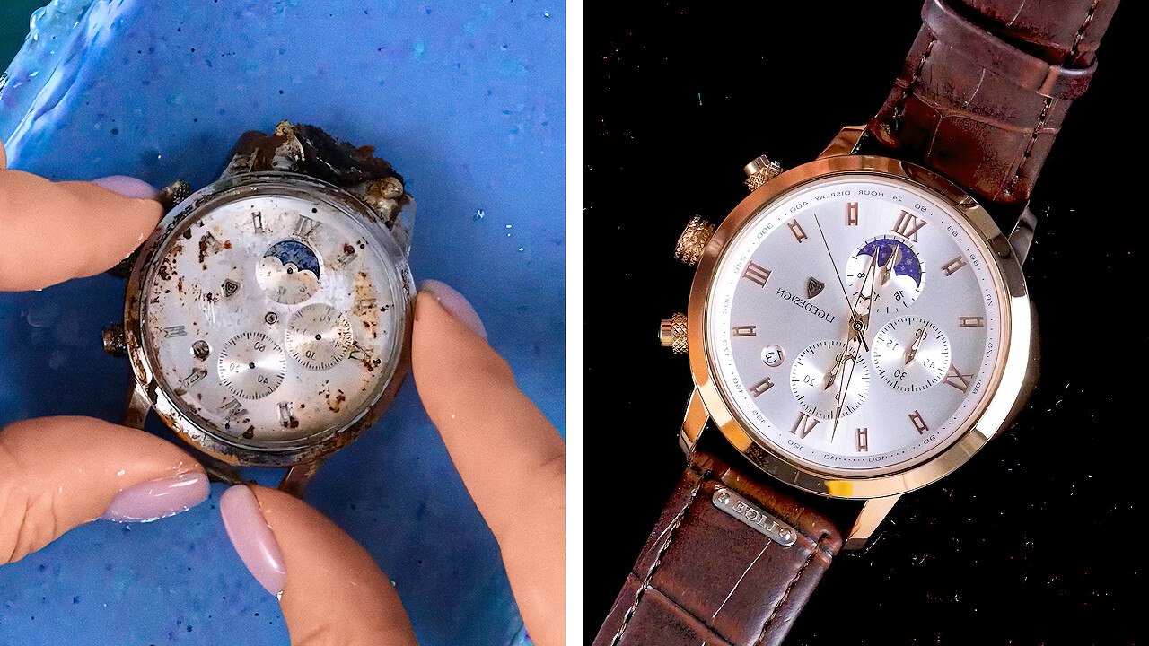 Intriguing Watch Restoration Process Unveiled by Wood Mood