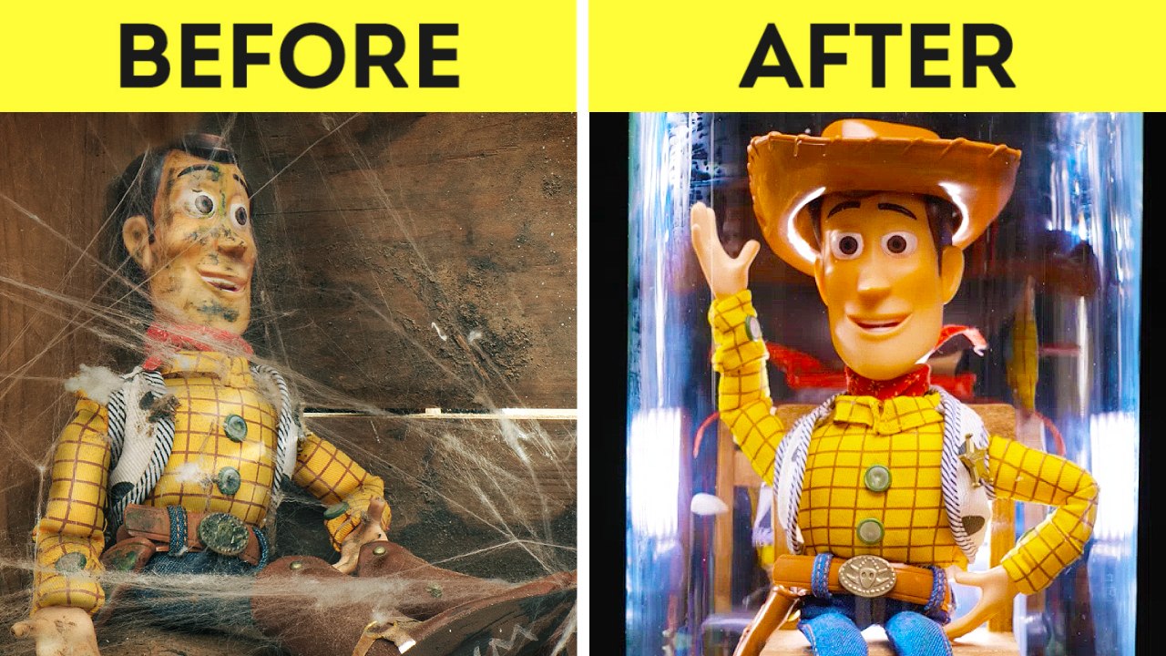 Amazing makeover of a vintage toy into a sought-after collectible