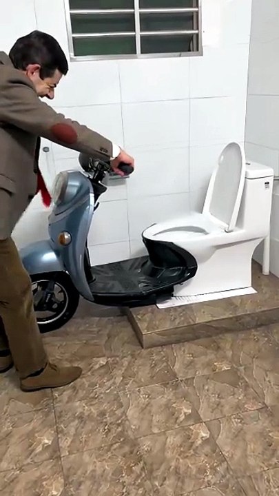 This Toilet Scooter Experiment Went Wrong FAST ✈️🚽