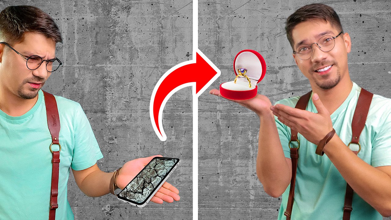 Crafting Unique Rings from Surprising Materials