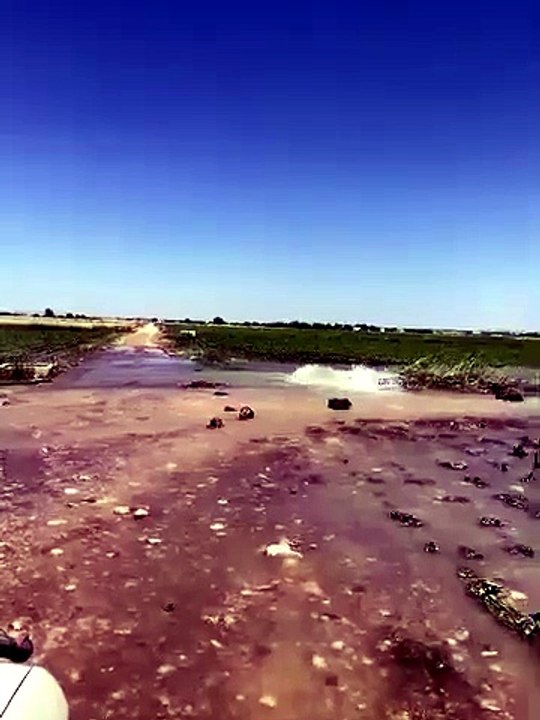 Şuruç’ta Sulama Hattı Patladı: Tarım Arazileri Sular Altında Kaldı