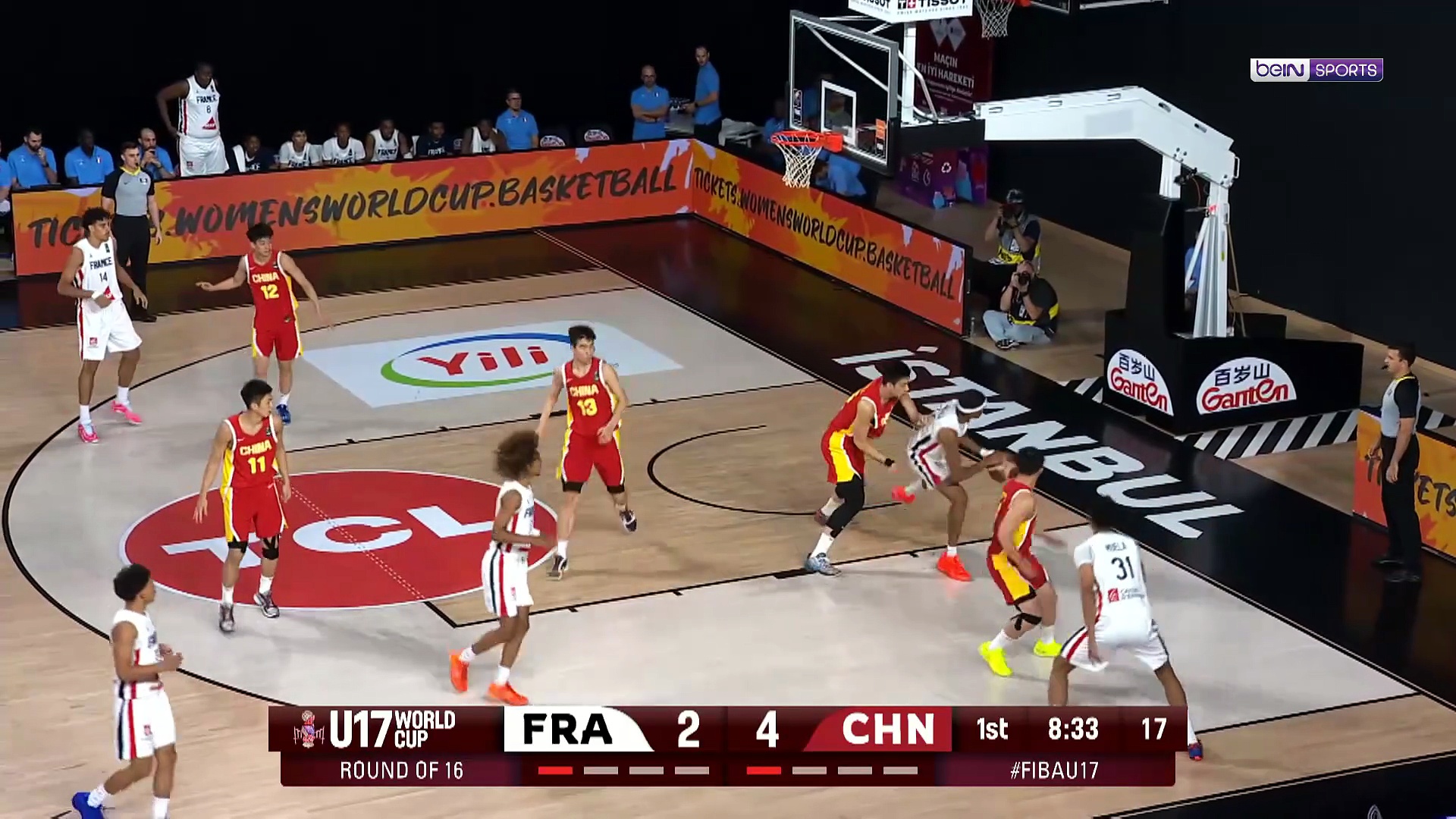 FIBA Coupe du monde U17 : avec un Towo-Nansi en grande forme, les Bleuets corrigent la Chine en 8es de finale