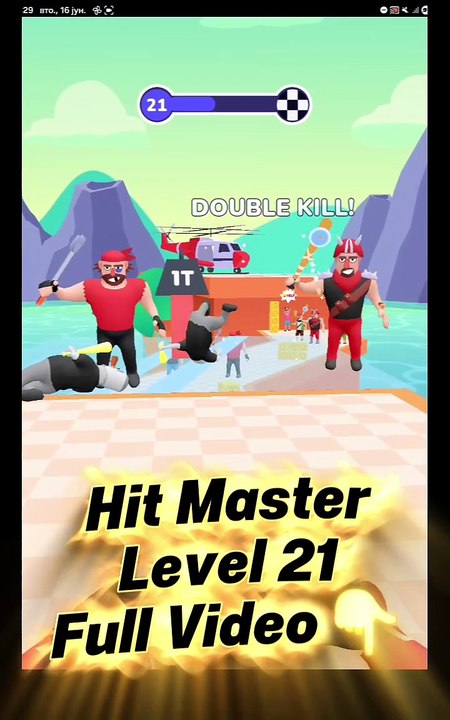 Hit Master - Level 21 Complete