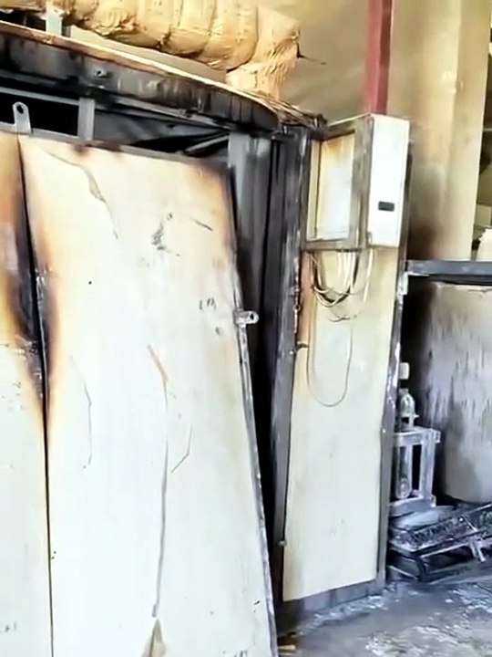 Sanayi Sitesi’nde faaliyet gösteren işletmede yangın!