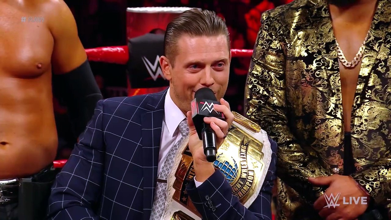 The Miz grills Roman Reigns about his victory over John Cena | Raw, September 25, 2017