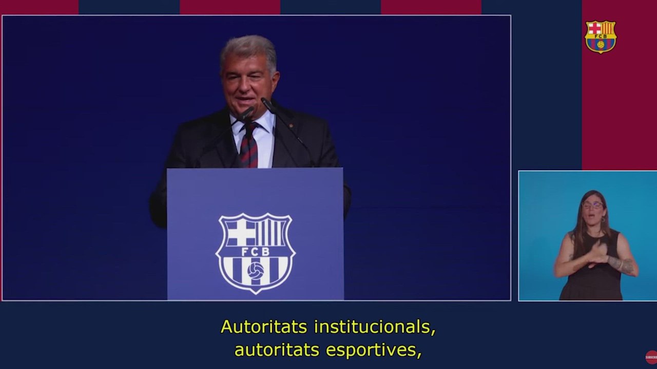 Laporta discurso español