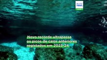 Calor recorde dos oceanos alimenta subida do mar e fenómenos extremos em terra