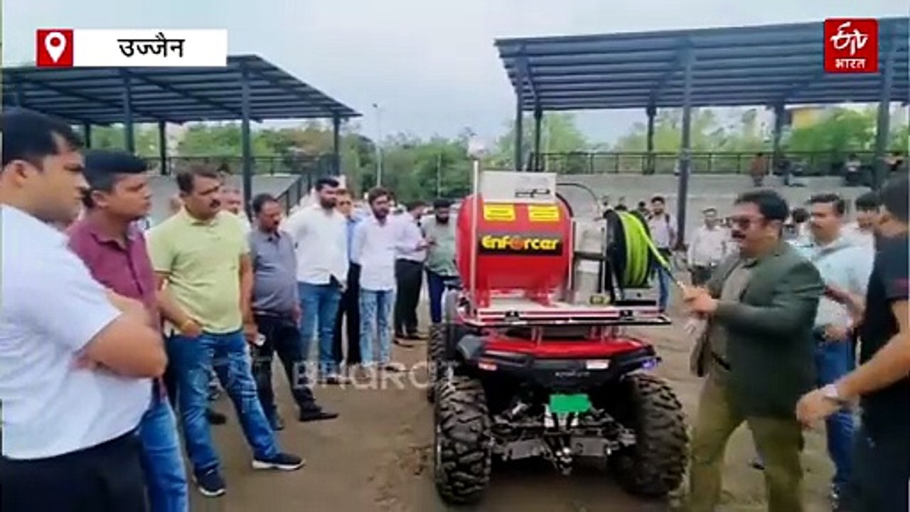 सिंहस्थ 2028 के लिए हाईटेक सुरक्षा कवच, आग लगने पर सबसे पहले पहुंचेगा रोबोट