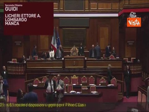 Ok alla fiducia sul Decreto casa al Senato con 106 sì, 112 no e 2 astenuti. Il testo è legge