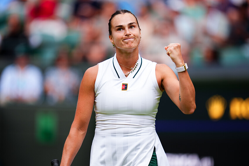 Wimbledon : après quatre balles de set sauvées, Sabalenka se débarrasse de Kessler