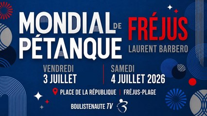 Mondial Laurent Barbero, ville de Fréjus