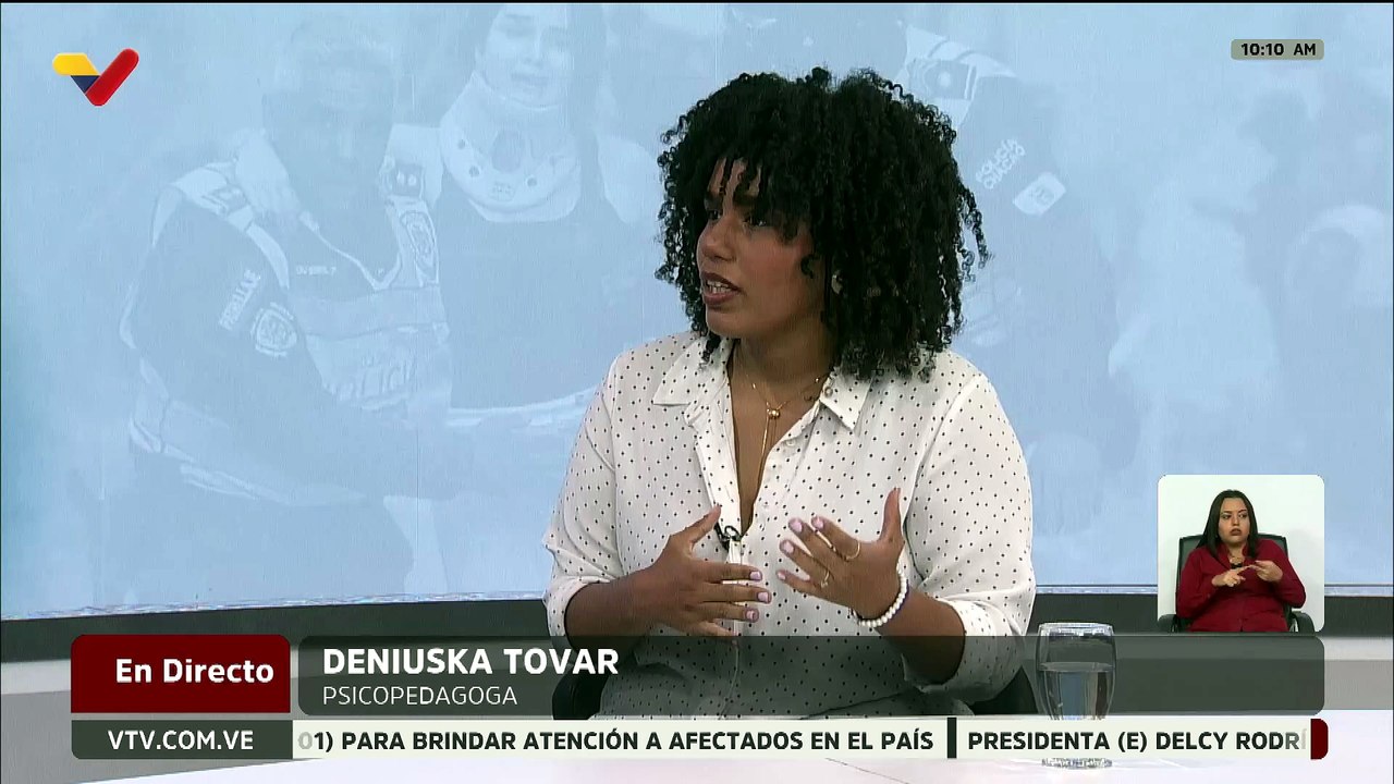 La psicopedagoga Deniuska Tovar destaca la importancia de la salud sociomental en jóvenes y adultos