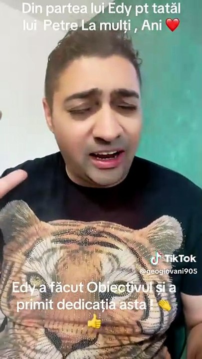 Geo Giovani - Din partea lui Edy pt tatăl lui Petre La mulţi ani