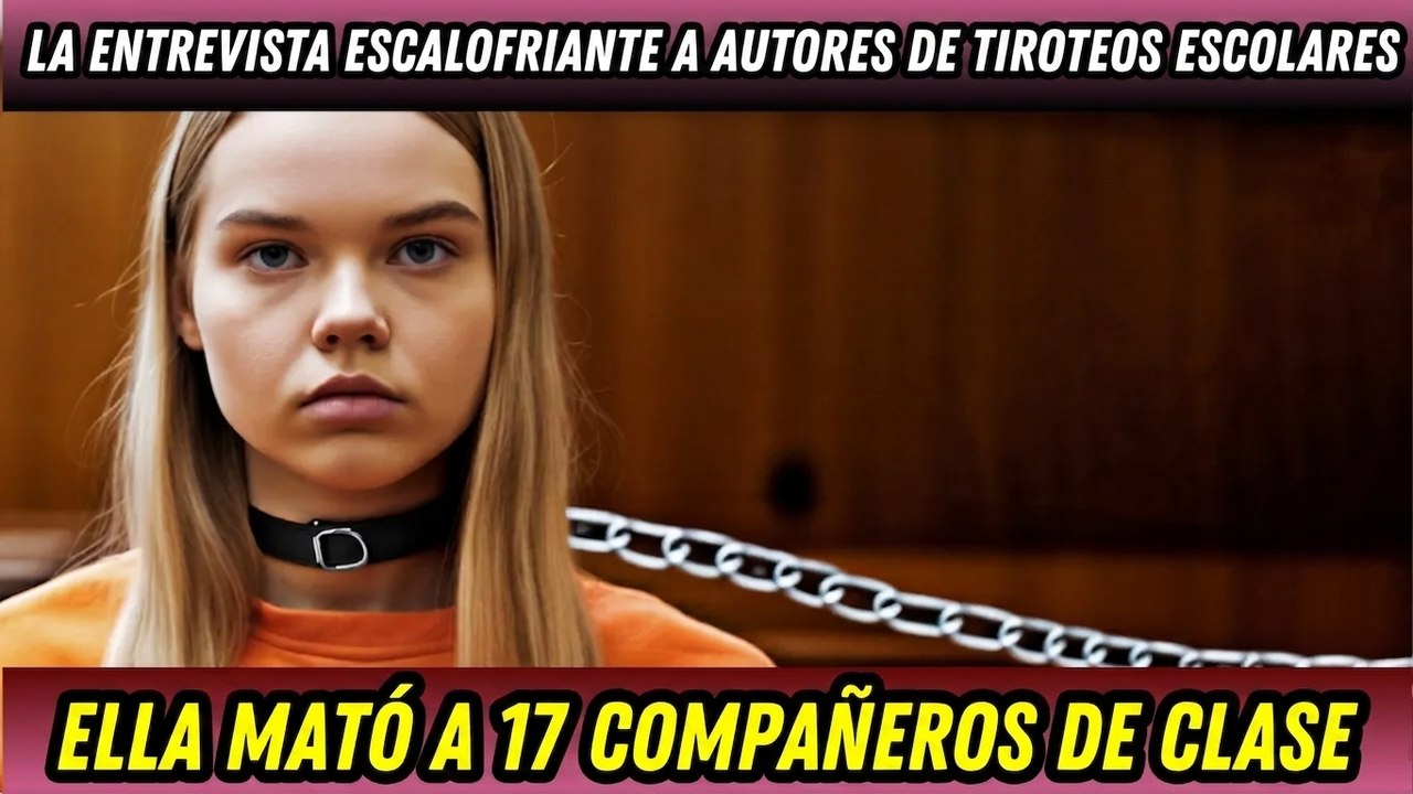 La impactante entrevista con tiradores escolares: confesó cómo mató a 17 compañeros