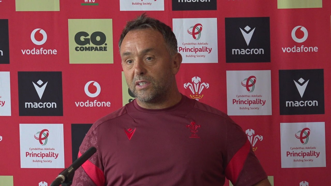 Wales rugby team attack coach Matt Sherratt previews the Nations Championship match against Fiji