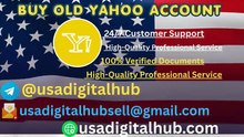 How To Purchase Old Yahoo Accounts Us