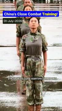 PLA Close-Quarters Combat Training