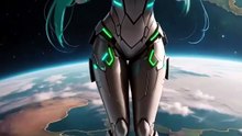 🌍🌿✨ Hatsune Miku's Journey Through Nature & Space 🌎🚀 | Happy Happy (feat. Hatsune Miku)