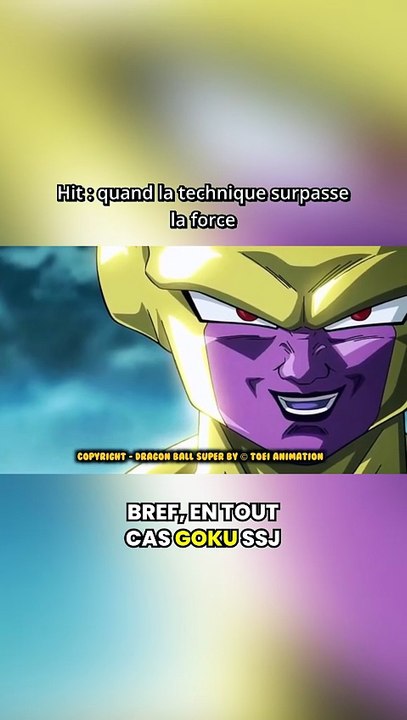Hit et le Toki Tobashi — comment une technique compense une puissance limitée