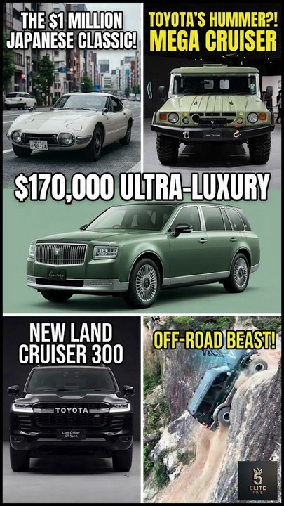 5 most expensive Toyota