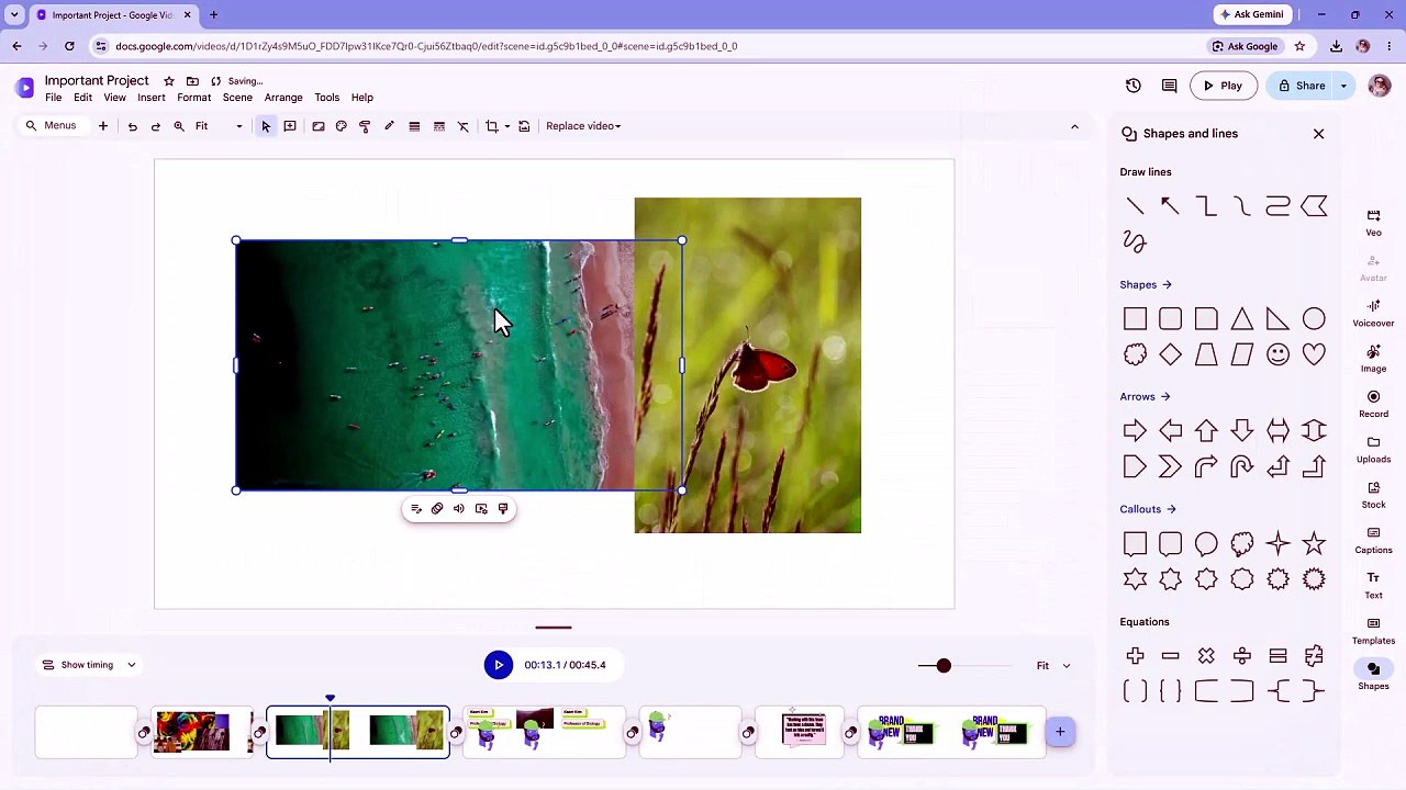 Google Vids 25 Working with Layers and Object Order
