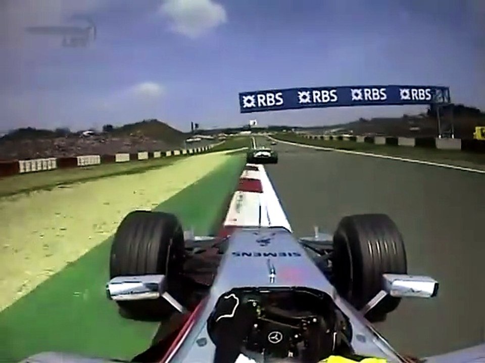 F1 – Juan Pablo Montoya (McLaren Mercedes V8) Onboard – European GP 2006