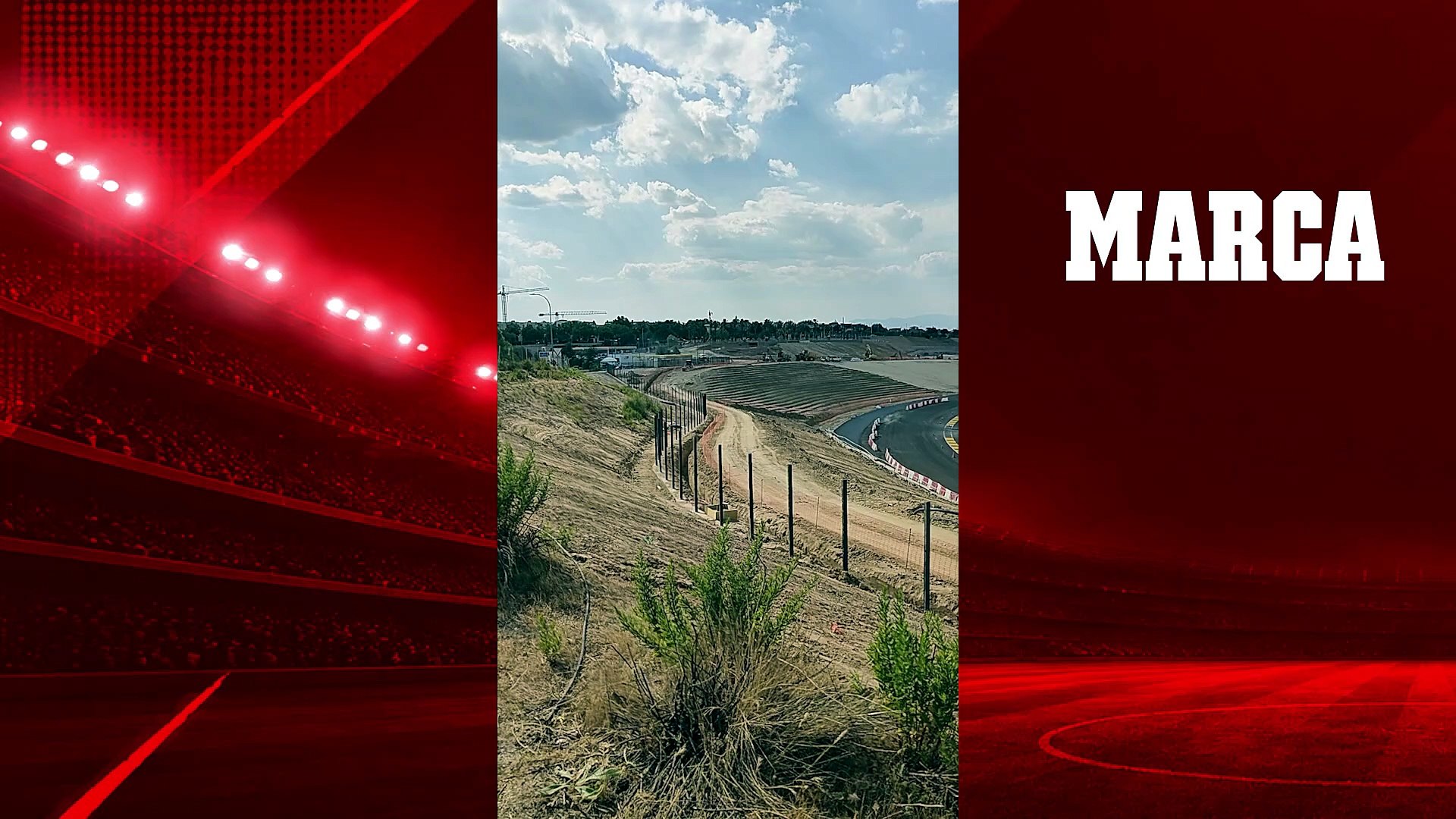 Madring ya tiene gradas y acelera en el tramo final de las obras