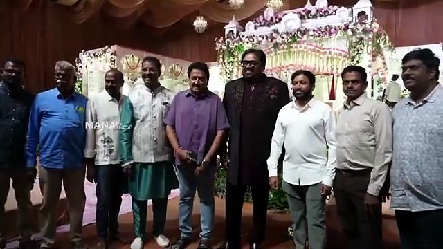 Producer AM Rathnam Visuals @ Director Meher Ramesh Daughter Mohana Wedding Ceremony