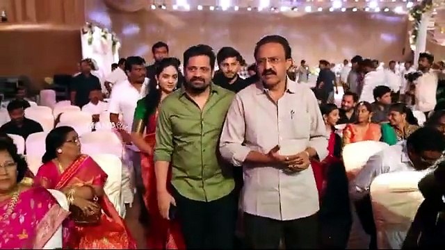 Producer Bunny Vasu With Wife Visuals @ Director Meher Ramesh Daughter Mohana Wedding Ceremony
