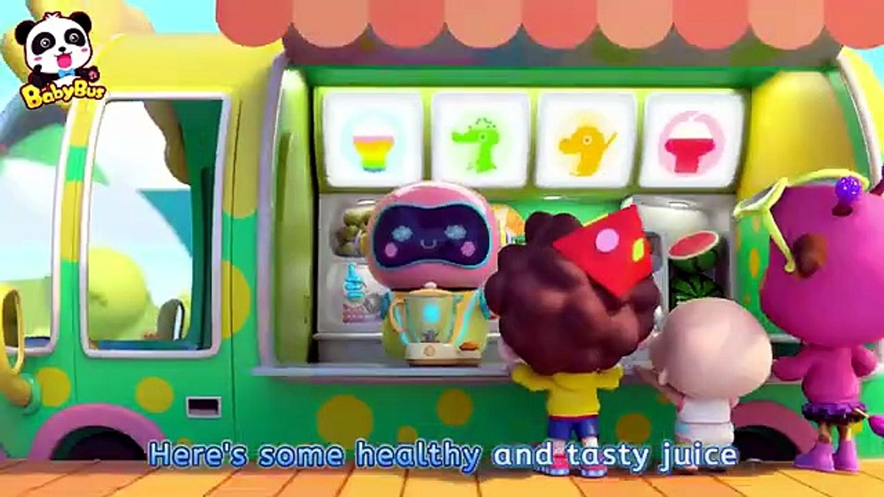 Juice Truck is Coming! _ Fruits Song _ Nursery Rhyme & Kids Songs _ Neo_s World _ BabyBus