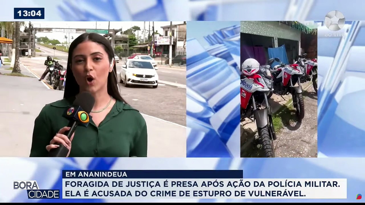 EM ANANINDEUA - FORAGIDA DA JUSTIÇA É PRESA APÓS AÇÃO POLICIAL - ACUSADA DE CRIME DE ESTUPRO DE VULNERÁVEL