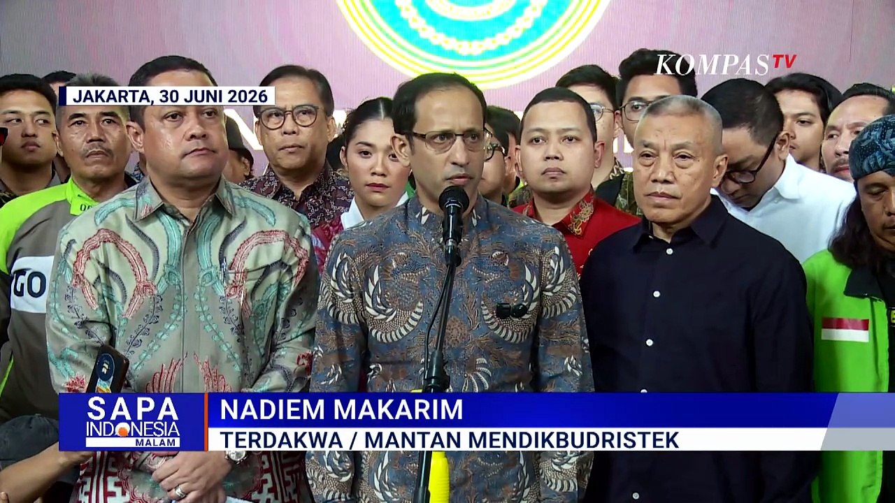 Nadiem: Hakim Tak Berani Lihat Mata Saya Saat Baca Vonis!