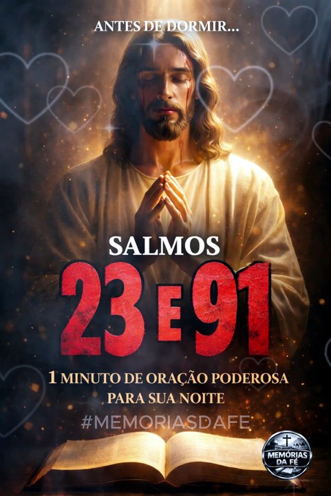 📖 SALMOS 23 E 91 | Deus Vai Blindar Sua Casa e Sua Família Hoje  - #OraçãoDoDia #OraçãoDaManhã