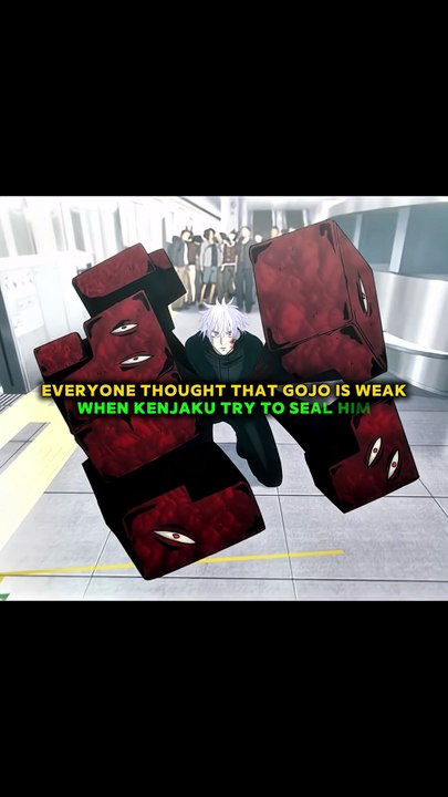 Bro litterelly made the curse cry☠️ __ Jujutsu kaisen __ #anime #jujutsukaisen #gojo #animeshorts