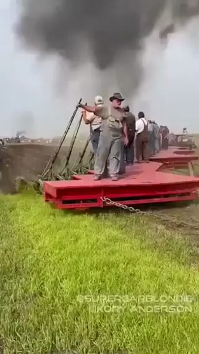 Incredible! Massive 1905 Steam Tractor Breaks World Record