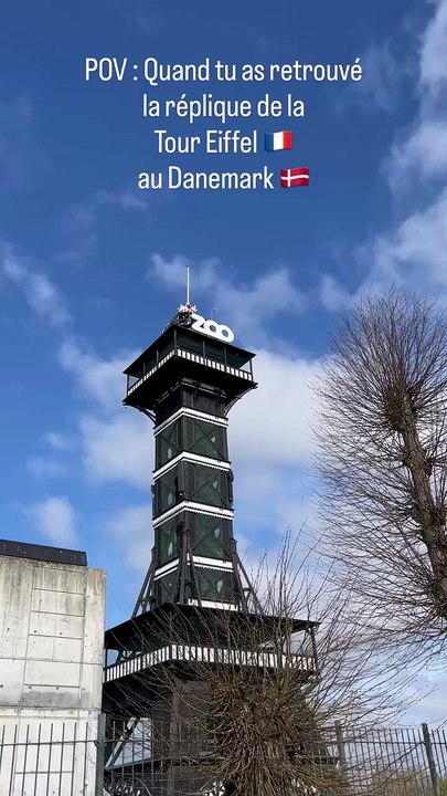 POV : Quand tu as retrouvé la réplique de la Tour Eiffel 🇫🇷 au Danemark 🇩🇰 #toureiffel #dan.mp4