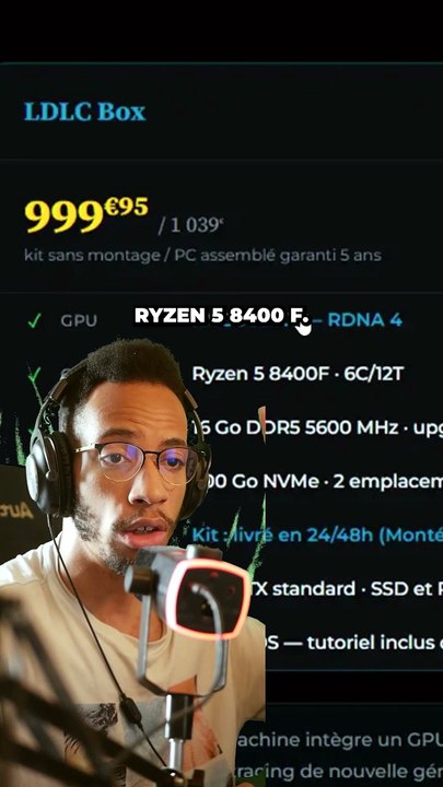 LDLC vs STEAM  #gamingpc #pcbuild #reviewpc #pcgamer #fyp