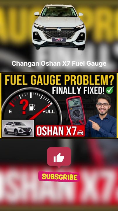 Changan Oshan X7 Fuel Gauge Problem Fixed! 100% Solved ✅